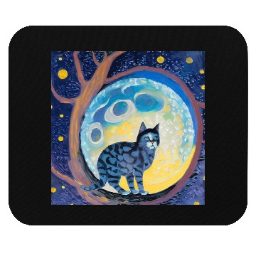 Discover Moon walk Mouse Pads