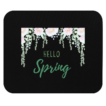 Discover Hello Spring Mouse Pads
