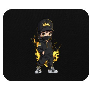 Discover Crown Zero - Royal Street King Mouse Pads