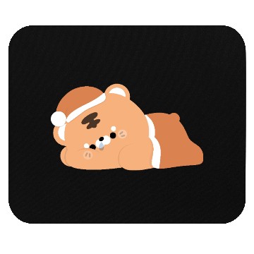 Discover Tired Tiger Mouse Pads