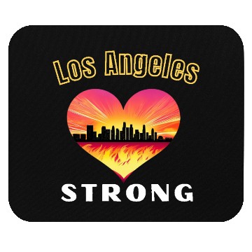 Discover Los Angeles Strong Mouse Pads