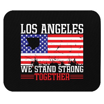 Discover Los Angeles We Stand Strong Mouse Pads