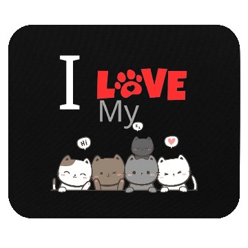 Discover Cat Lover Mouse Pads