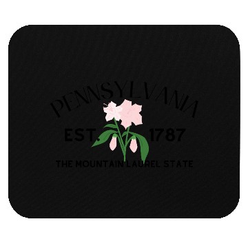 Discover Delicate Pink Hibiscus Bouquet Mouse Pads