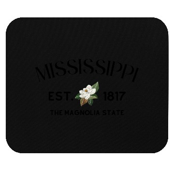 Discover White Camellia Flower Blossom Mouse Pads