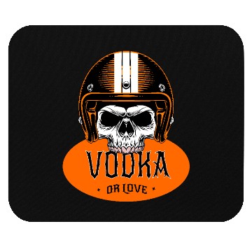 Discover v is for vodka valentines VODKA RIDER Mouse Pads