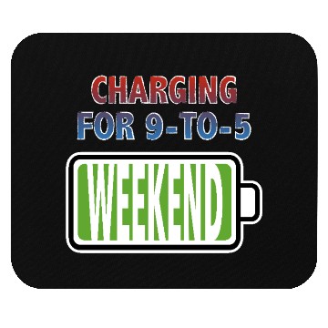Discover Weekend - Charging for 9-to-5 Mouse Pads