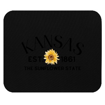 Discover Sunflower Burst Botanical Design Mouse Pads