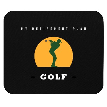 Discover My Retirement Plan: Golf Mouse Pads