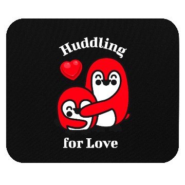 Discover Huddling for Love, funny penguin Mouse Pads.