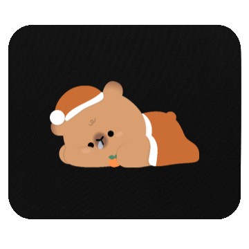 Discover Tired Capybara Mouse Pads
