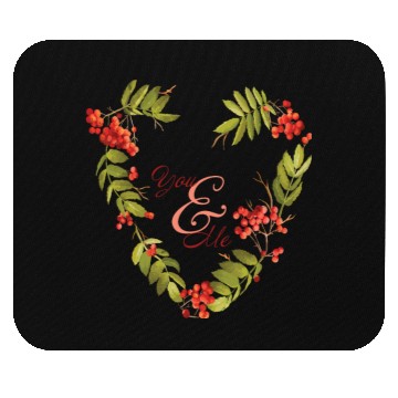 Discover Serene evergreen design for autumn lovers Mouse Pads