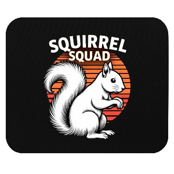 Discover Squirrel Squad Funny Lover Mouse Pads