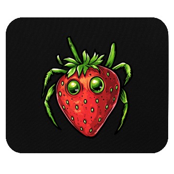 Discover Strawberry Spider Strawberry Spider Mouse Pads