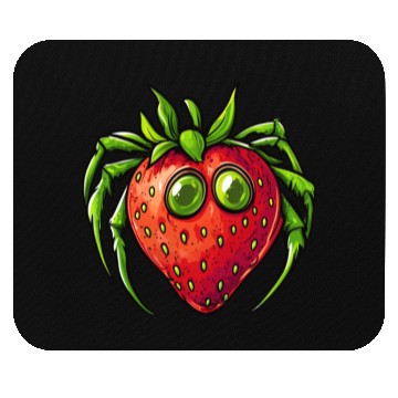 Discover Strawberry Spider Strawberry Spider Mouse Pads