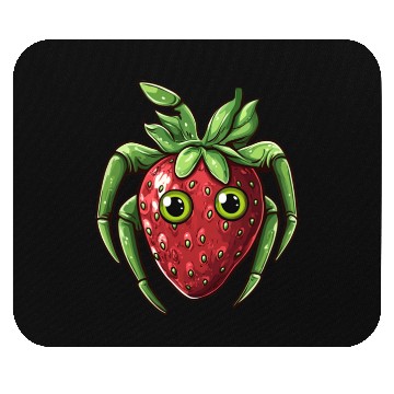 Discover Strawberry Spider Strawberry Spider Mouse Pads