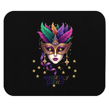 Discover Madri Gras , mardi gras new orleans Mouse Pads