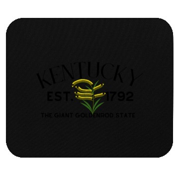 Discover Kentucky Giant Goldenrod State Mouse Pads