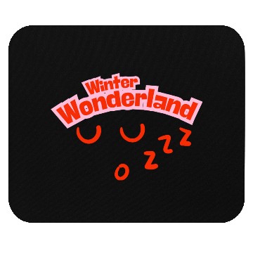 Discover winter Wonderland Mouse Pads