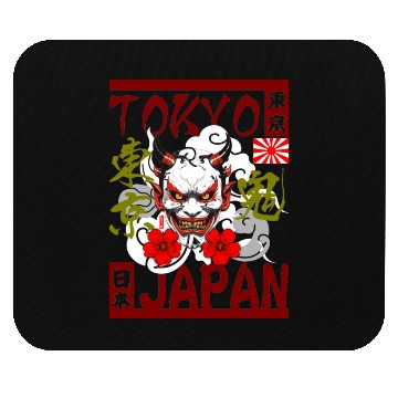 Discover Tokyo Oni Japan Mouse Pads