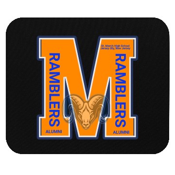 Discover RAMBLERS AT St MARY S HIGH School JCNJ Mouse Pads