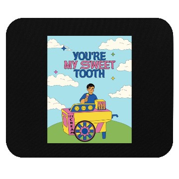 Discover Ice cream design Mouse Pads