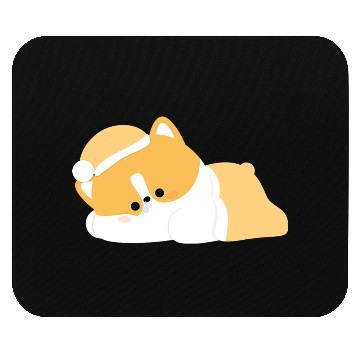 Discover Tired Corgi Mouse Pads