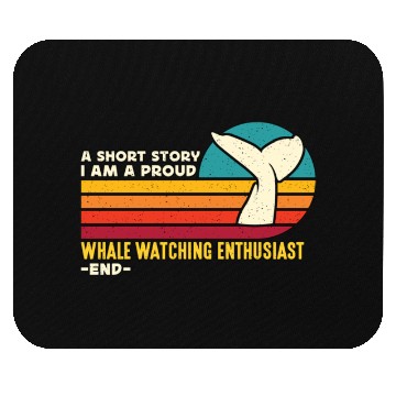 Discover Whale Watching A Short Story I Am Marine Biologist Mouse Pads
