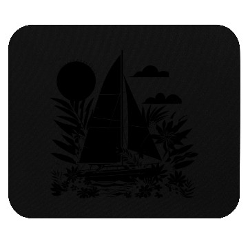 Discover Cartoon Sailing Mouse Pads
