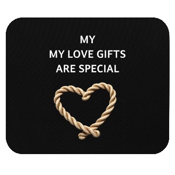 Discover Funny BDSM Valentine My Love Gifts Are Special Mouse Pads