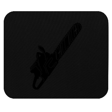Discover Chainsaw woodcutter, Mouse Pads