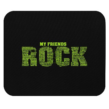 Discover My Frineds fraternity Mouse Pads