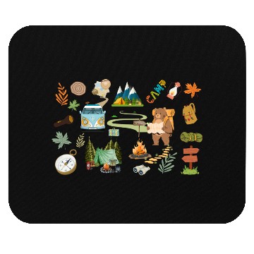 Discover camping Mouse Pads