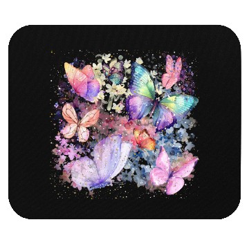 Discover butterfly Mouse Pads