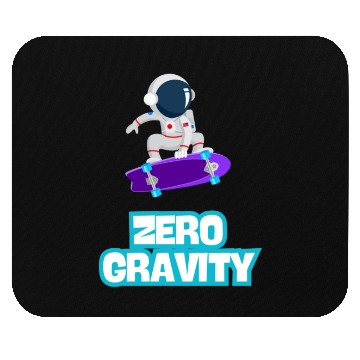 Discover Zero Gravity Skateboarding Astronaut - Funny Skate Mouse Pads