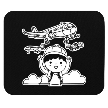 Discover Funny Aircraft Mouse Pads