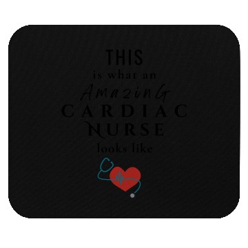Discover Cardiac Nurse Mouse Pads