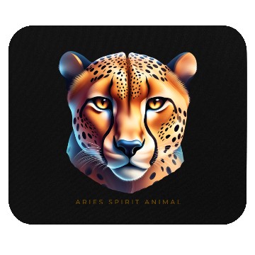 Discover Aries Spirit Animal Cheetah Mouse Pads