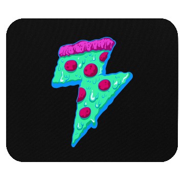 Discover Pizza Lightning Mouse Pads