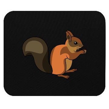 Discover Red squirrel Mouse Pads