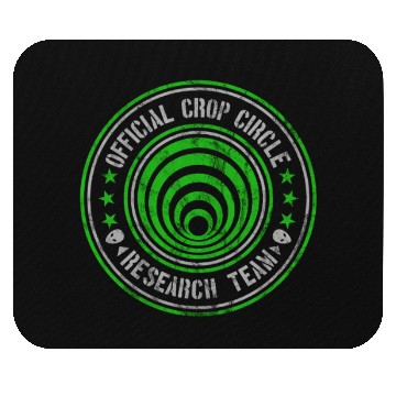Discover Official Crop Circle Research Team | Alien Message Mouse Pads