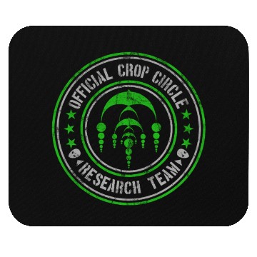 Discover Official Crop Circle Research Team | Alien Message Mouse Pads