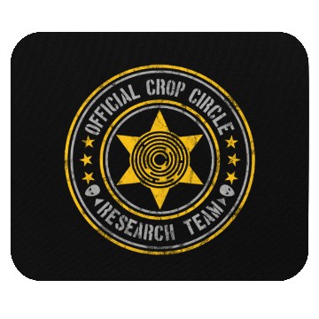 Discover Official Crop Circle Research Team | Alien Message Mouse Pads
