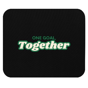 Discover one goal together team spirit Mouse Pads