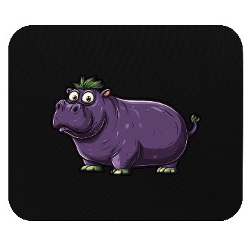 Discover Hip Eggplant Mouse Pads