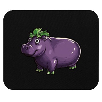 Discover Hip Eggplant Mouse Pads