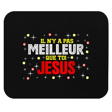 Discover JESUS IS THE BEST Mouse Pads