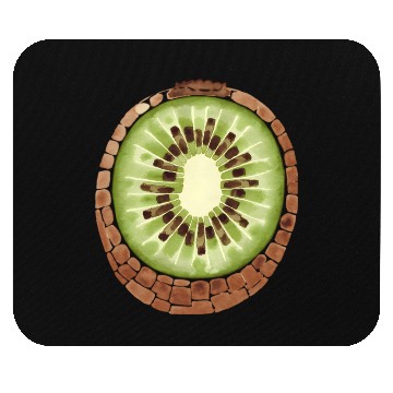 Discover Kiwi Freshness In Green Mouse Pads