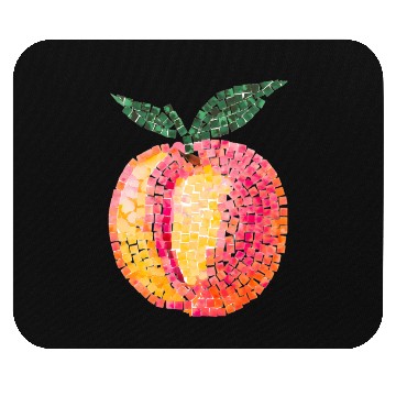 Discover Peach Magic In The Mosaic Mouse Pads