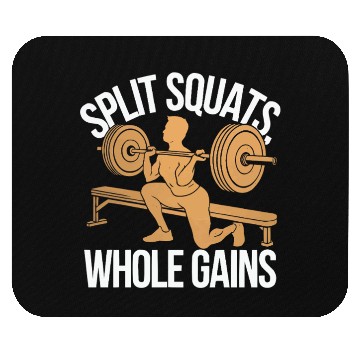 Discover Bulgarian Squat Exercise Fitness Workout Gym Mouse Pads